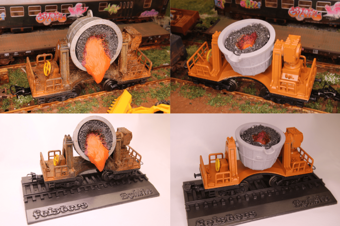HO Scale Steel Slag Wagon: Bringing Heavy Industry to Your Layout