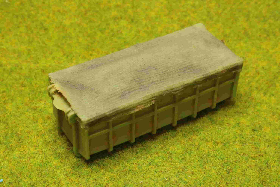 Container with a cover - H0 Scale