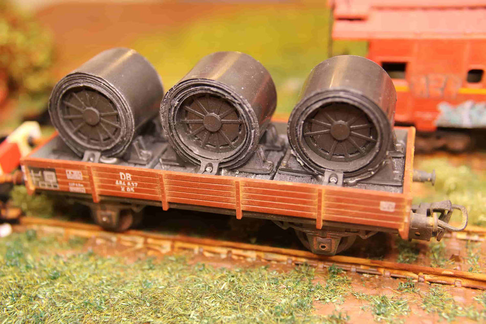 Train Load - Set of 3 Steel Coils