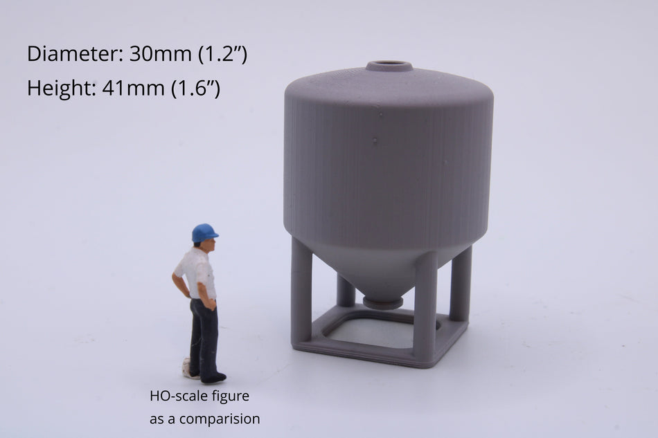 Conical tank (CCT) for Beer - HO scale