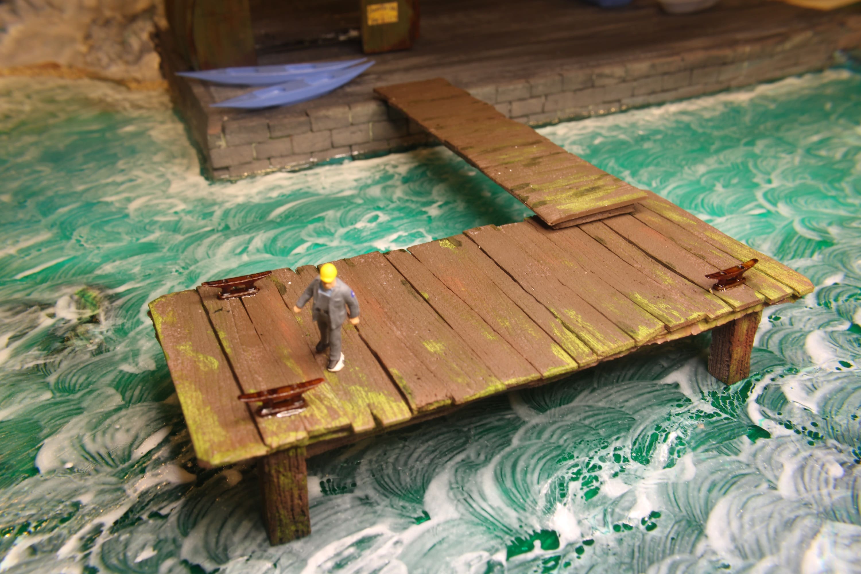 Dock with Ramp and Cleats - H0 Scale – Feisters Miniatures
