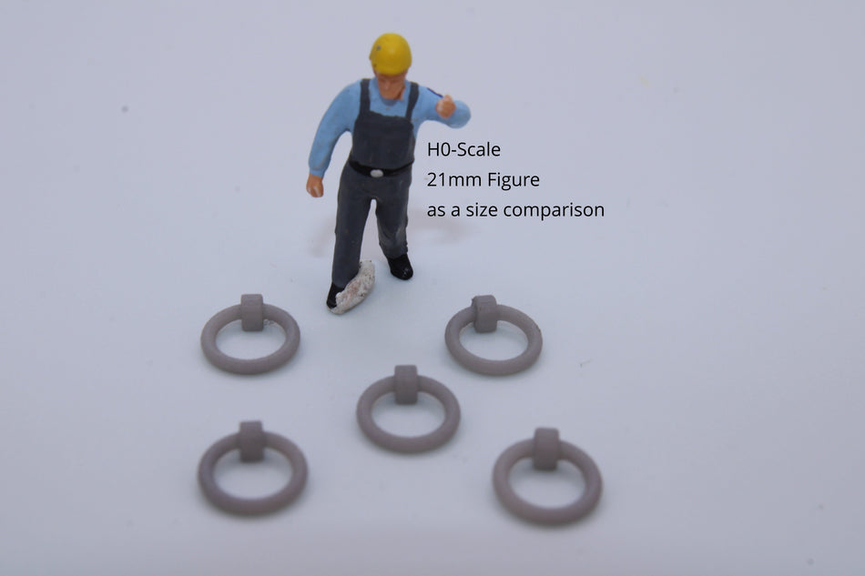 Quay Ring (5pcs) - H0 Scale