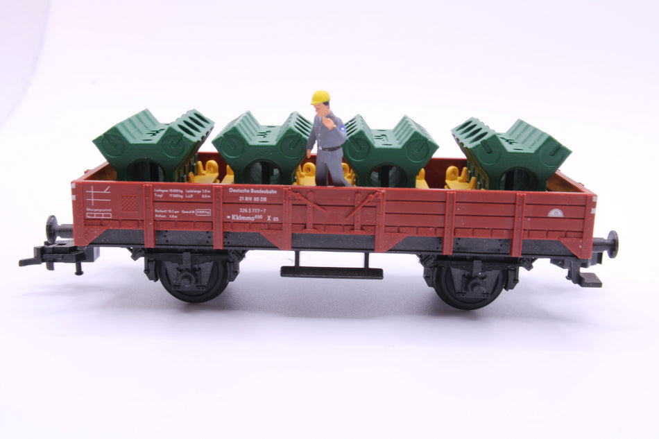 Train Load: 4 Big Motorblocks - HO-scale