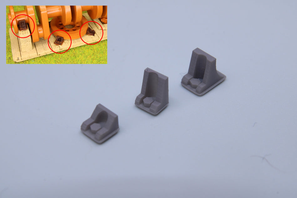 Train Load Fixation Blocks – Set of 10