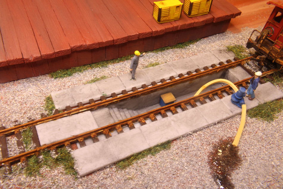 Inspection Pit for train- H0 Scale