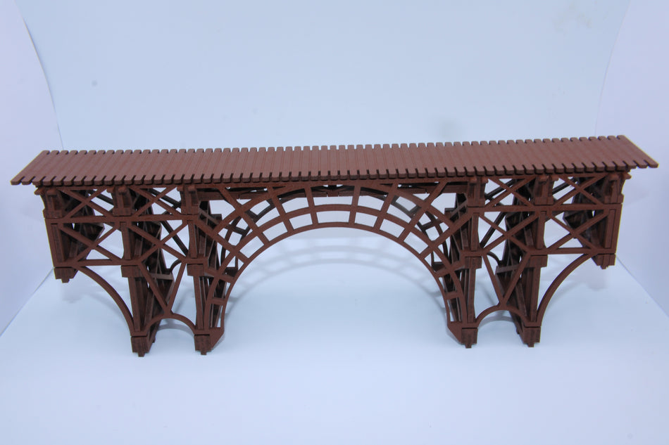 Laser Cut Wooden Bridge Kit – MDF Arch Bridge Model
