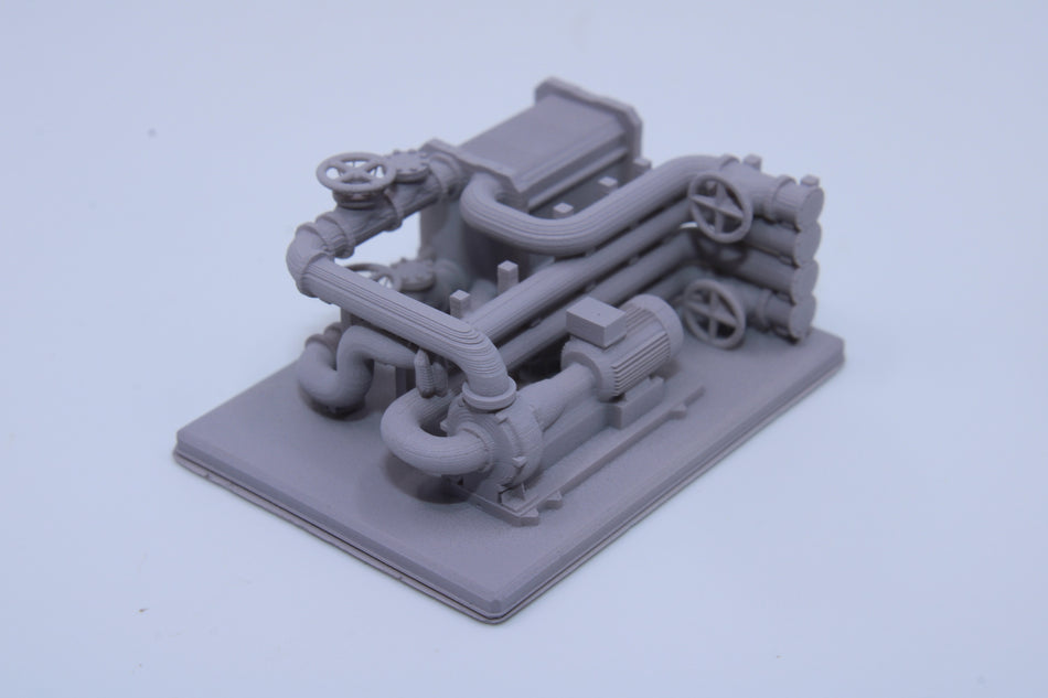 Industrial Pump Skid  with Plate Heat Exhanger - All Scales