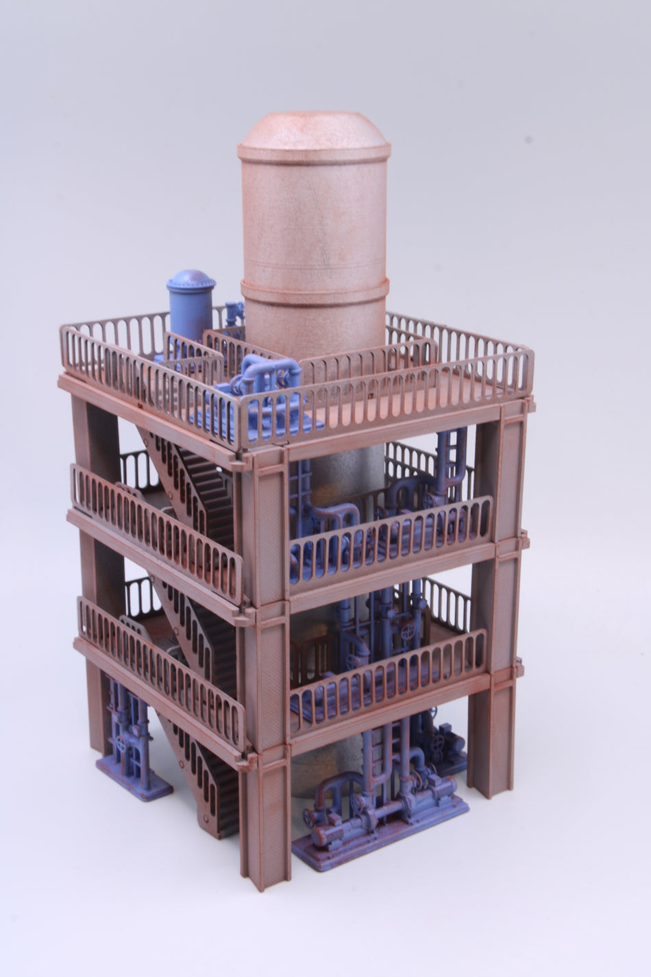 Industrial Platform with Reactor – HO Scale 1:87