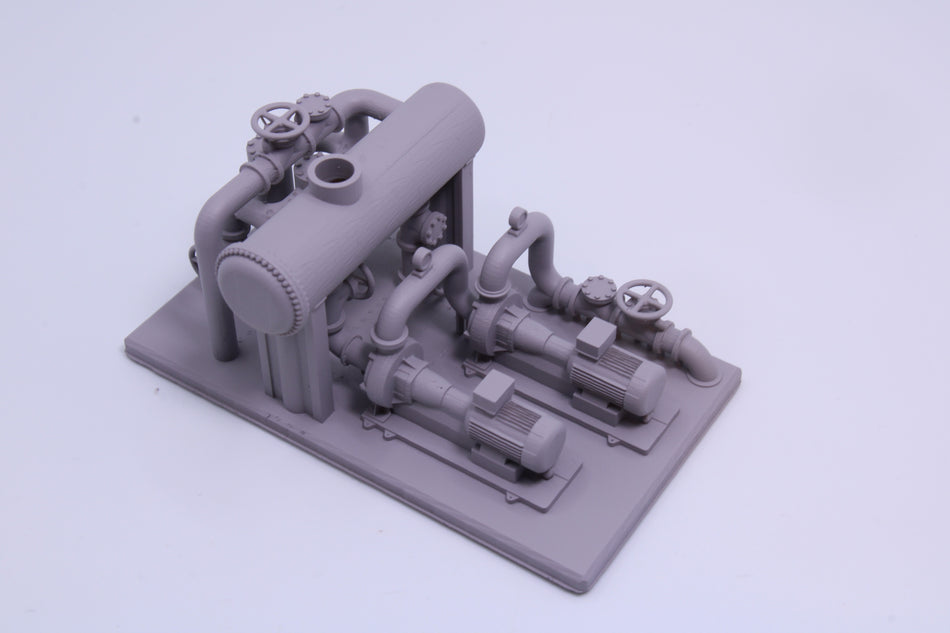 Pump with Feedtank and Filters - All Scales