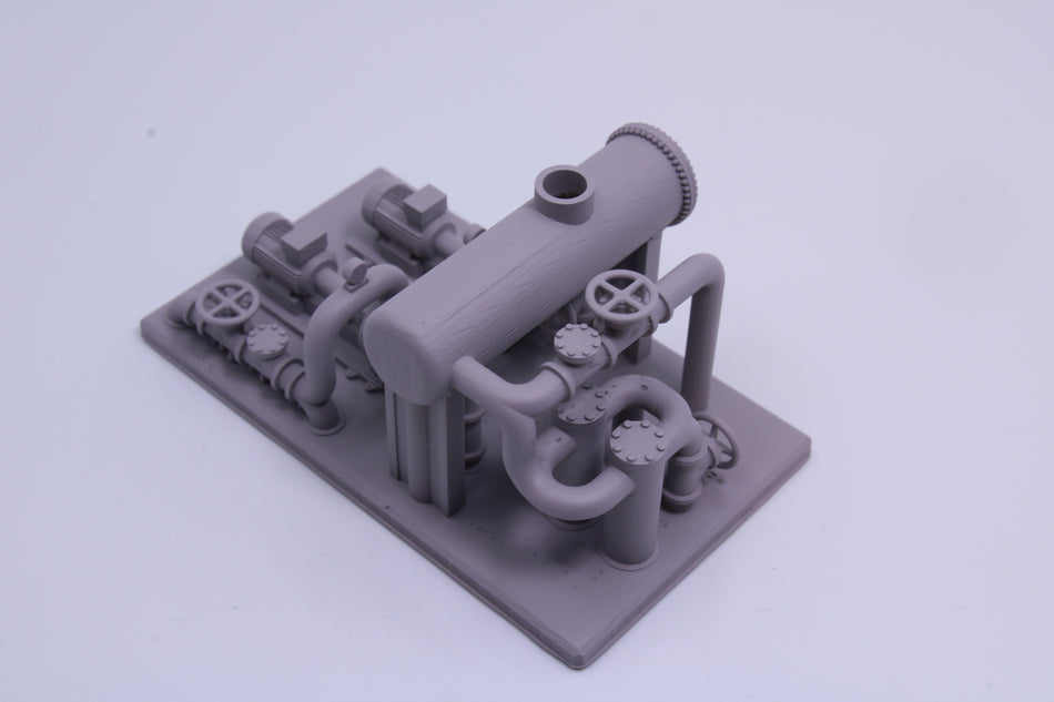 Pump with Feedtank and Filters - All Scales