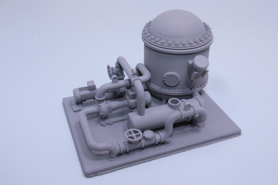 Mixing Tank with Pumps and Heat Exhanger - All Scales