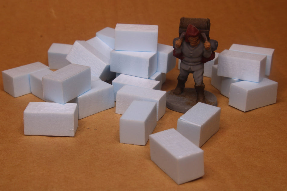 Foam Block Stone 10x10x20mm (100pcs) - XPS