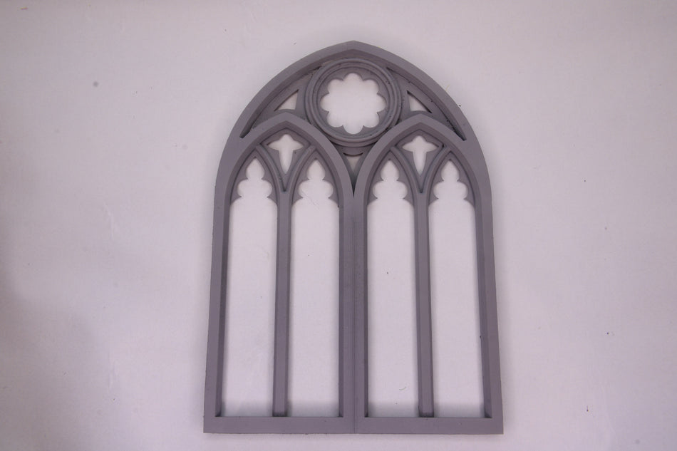 Double Gothic Church Window - All Scales