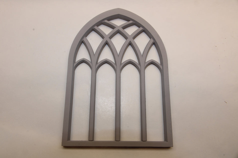 Classic Gothic Church Window - All Scales