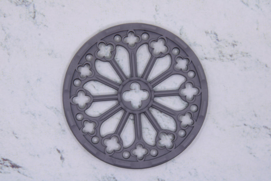 Round Gothic Church Window - All Scales